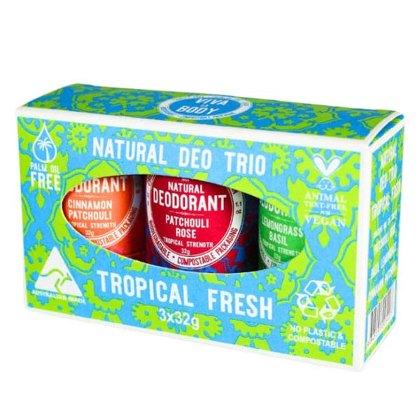 Viva La Body Trio Tropical Fresh Deodorant 3 x 32g