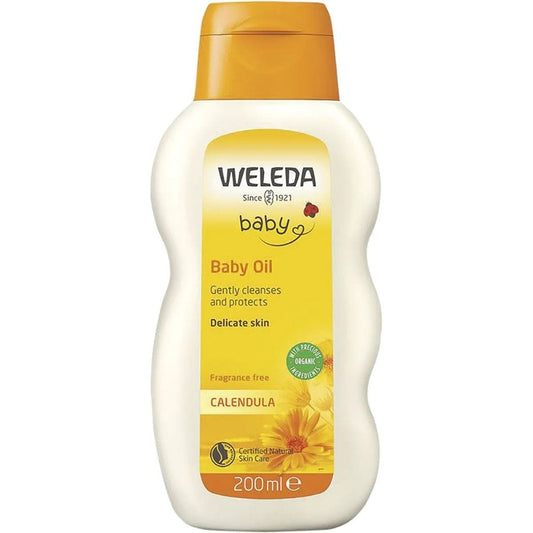 Weleda Fragrance Free Calendula Baby Oil 200ml