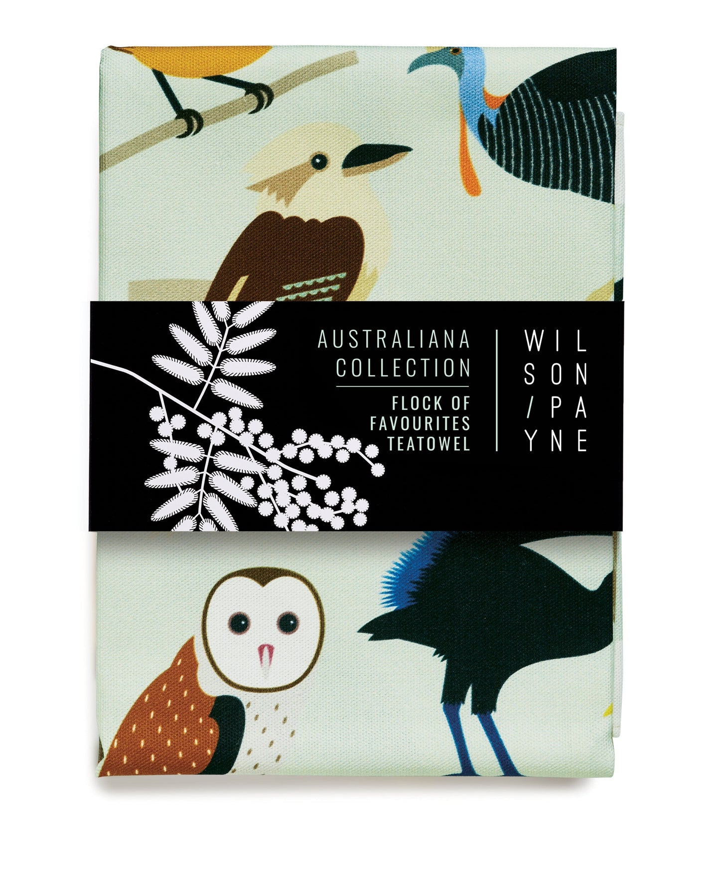 Wilson Payne Tea Towel Flock of Favourites