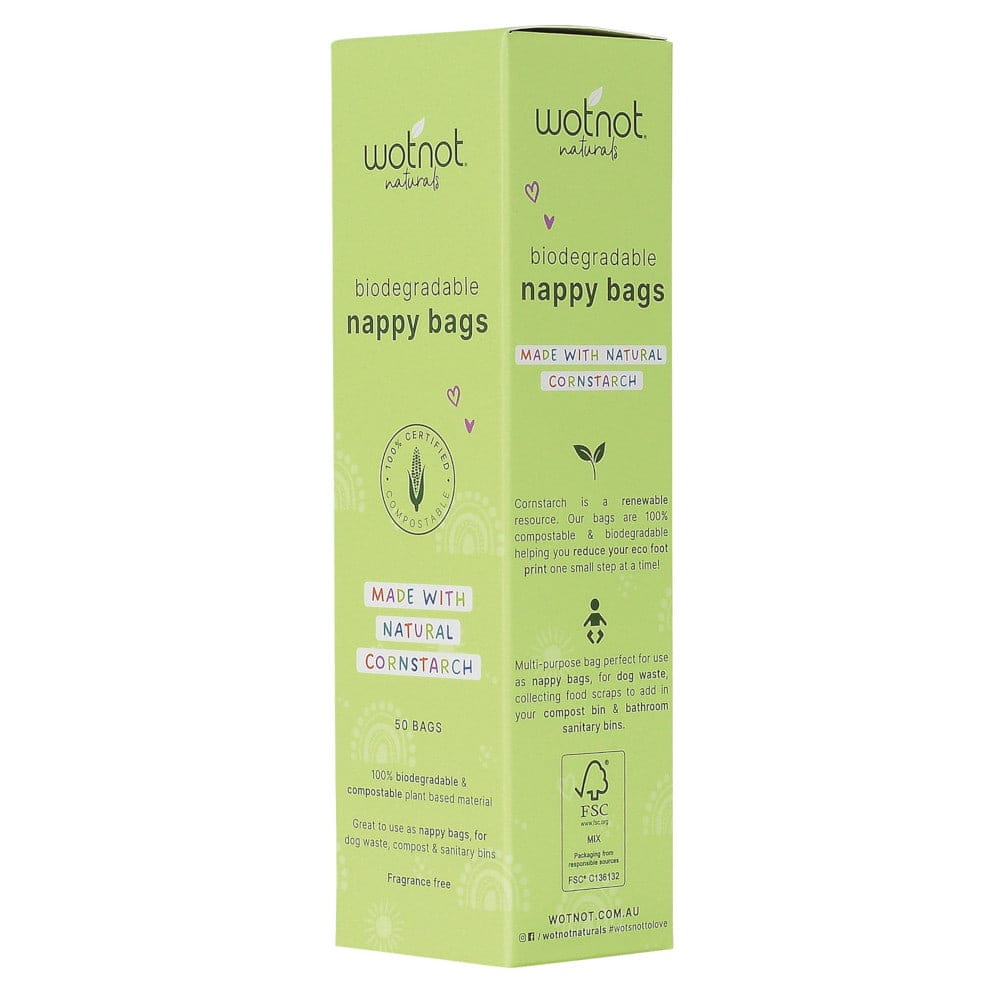 Wotnot biodegradable nappy bags (50)
