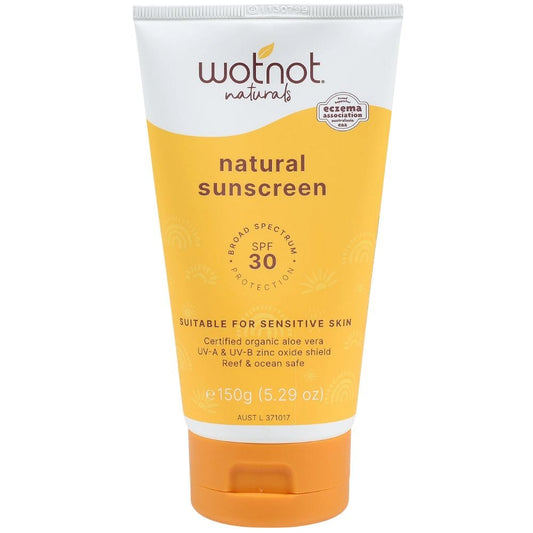 Wotnot palm oil free natural sunscreen SPF30 - 150g