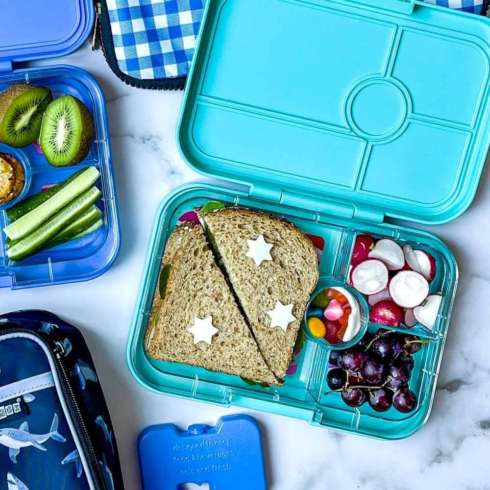 Yumbox - 3 Compartment Snack Box - True Blue