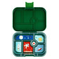 Yumbox Original Lunch Box 6 Compartment Explore Green