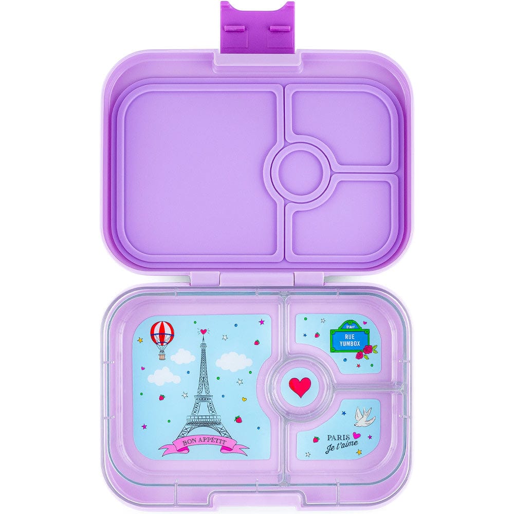 Yumbox Panino Lunch Box 4 Compartment Lulu Purple