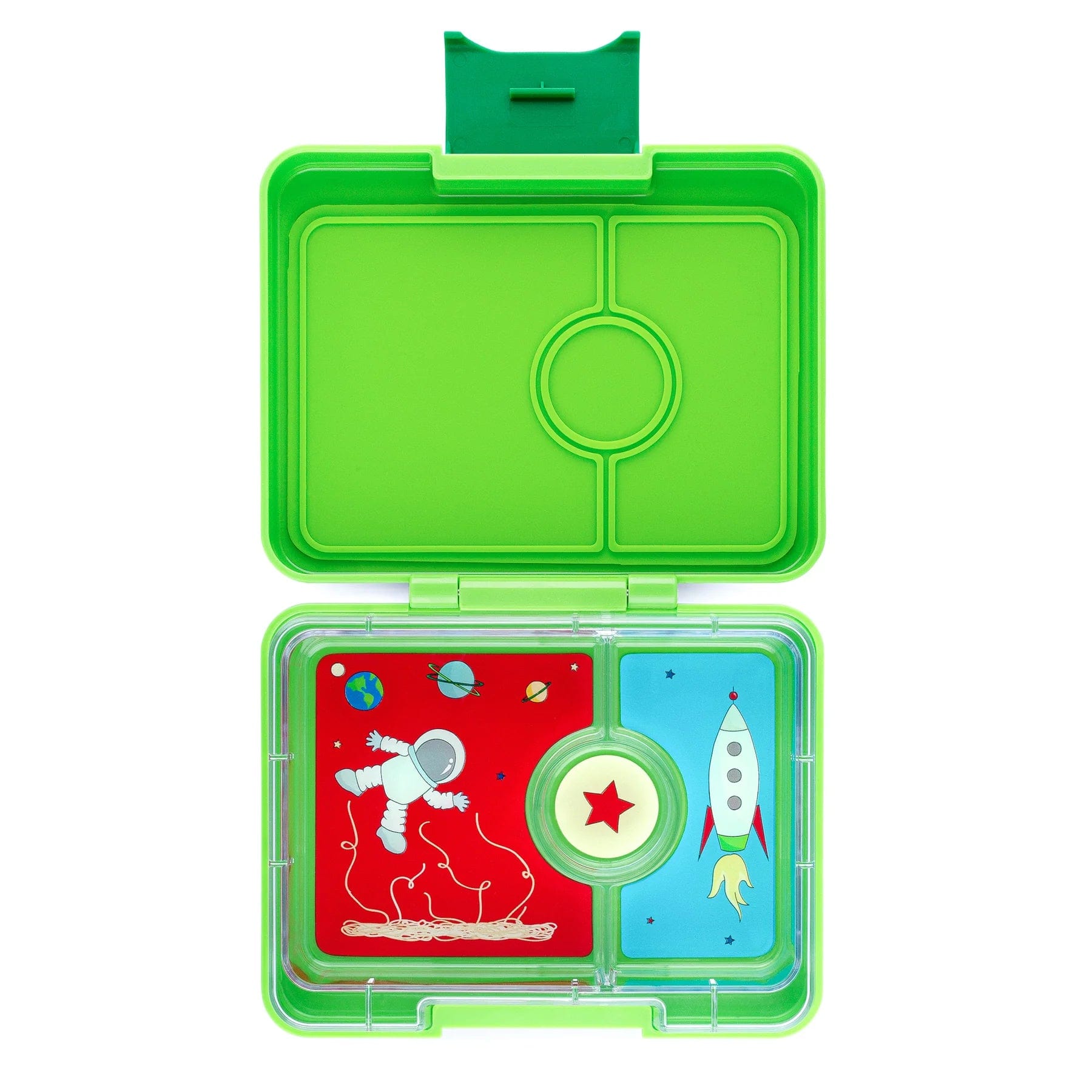 Yumbox True Blue Rocket Snack Size Bento Box