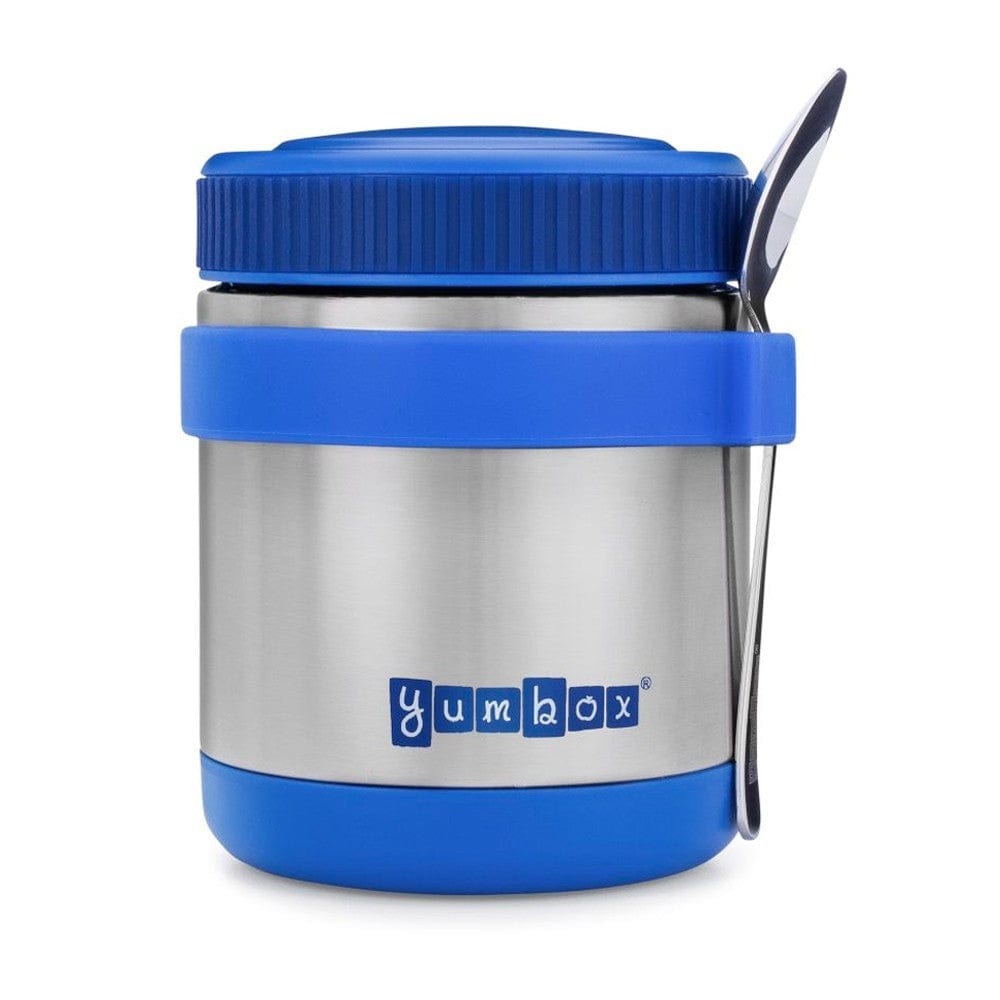 Yumbox Zuppa Insulated Food Jar with Spoon 415ml Neptune Blue