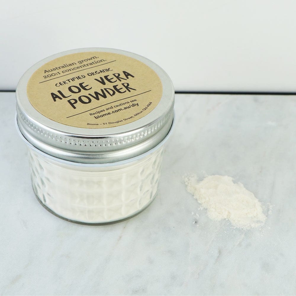 Aloe Vera Powder Organic Australian in Glass Jar 40g