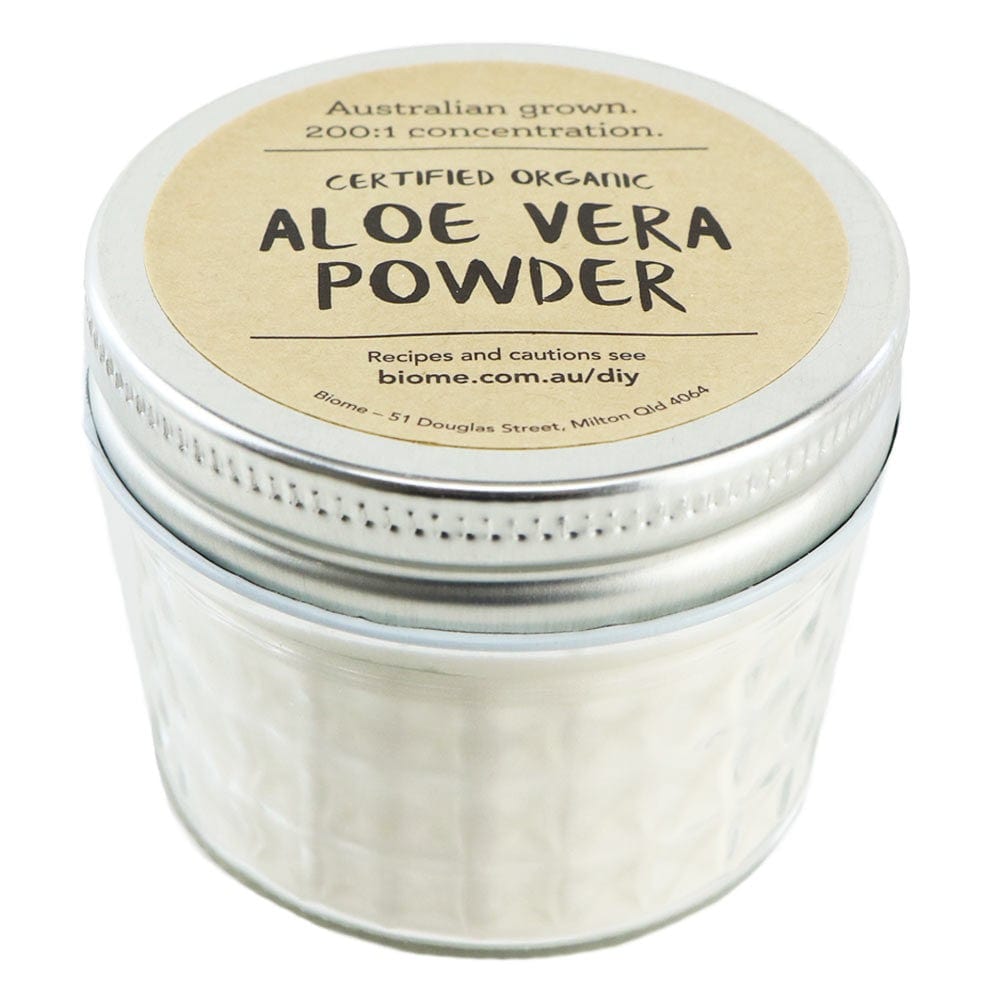 Aloe Vera Powder Organic Australian in Glass Jar 40g
