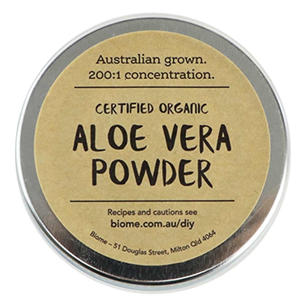 Aloe Vera Powder Organic Australian in Glass Jar 40g