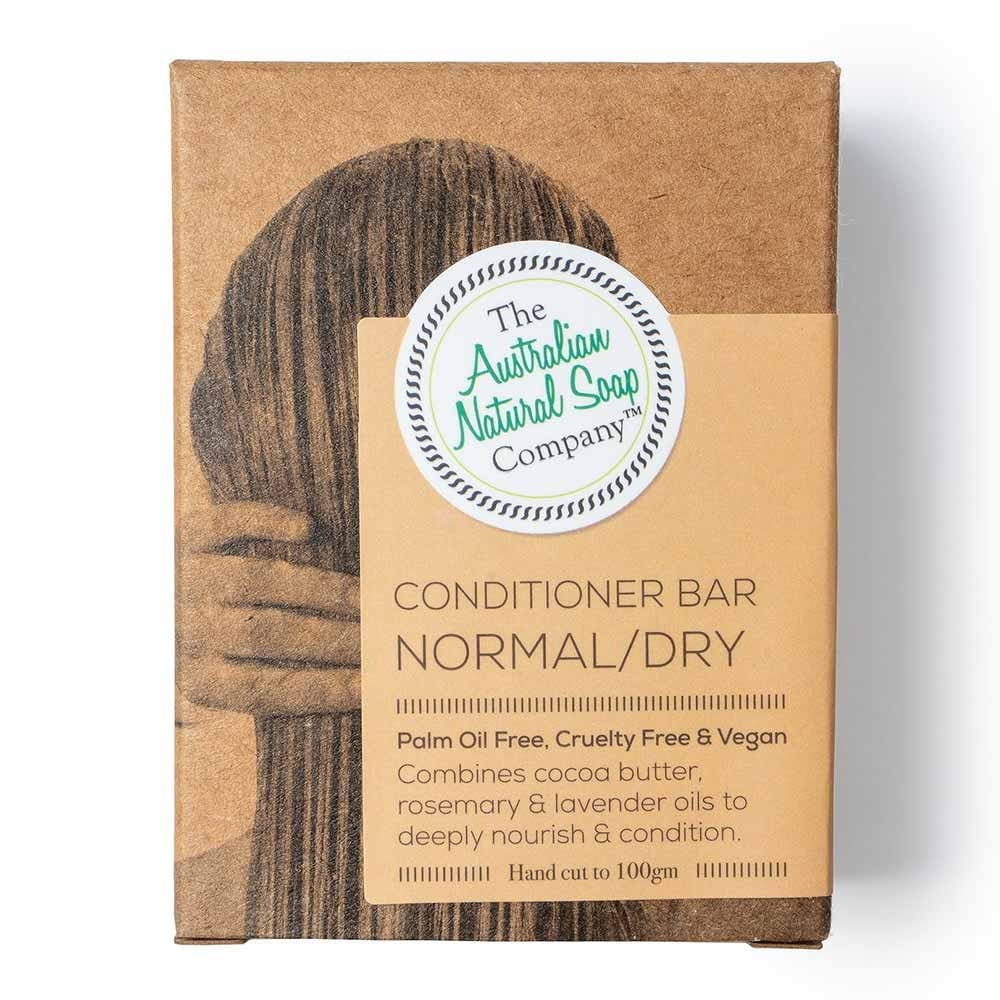 Australian Natural Soap Company Solid Conditioner Bar - Normal/Dry