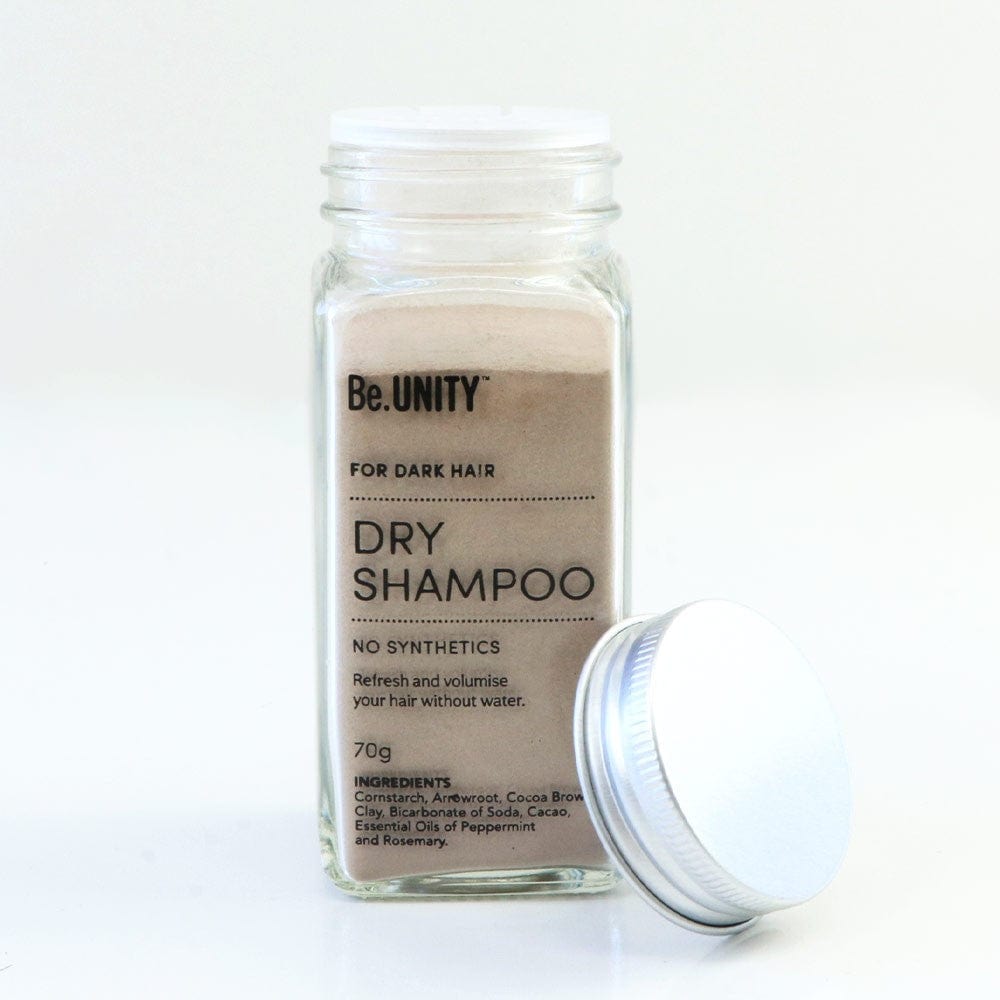 Be.UNITY Dry Shampoo with Shaker - Dark