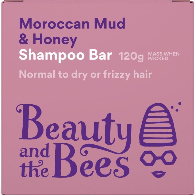 Beauty & the Bees Moroccan Mud & Honey Shampoo Bar 120g - Orange & Spices