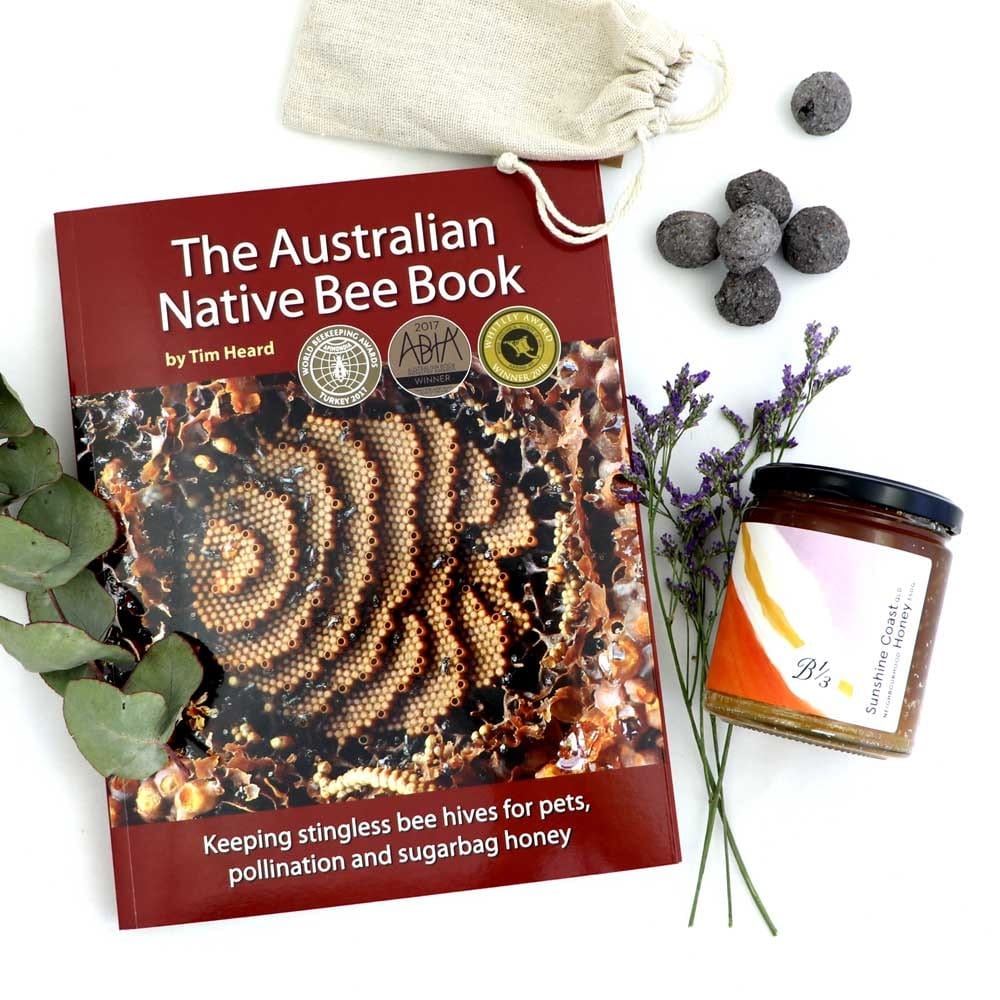Bee Friendly Gift Bundle: Book, Bee Seed Balls, Honey