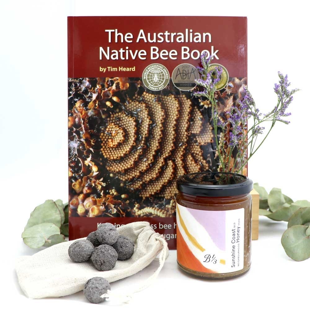 Bee Friendly Gift Bundle: Book, Bee Seed Balls, Honey