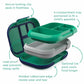 Bentgo Kids CHILL Leak-proof Bento Lunch Box Green Royal