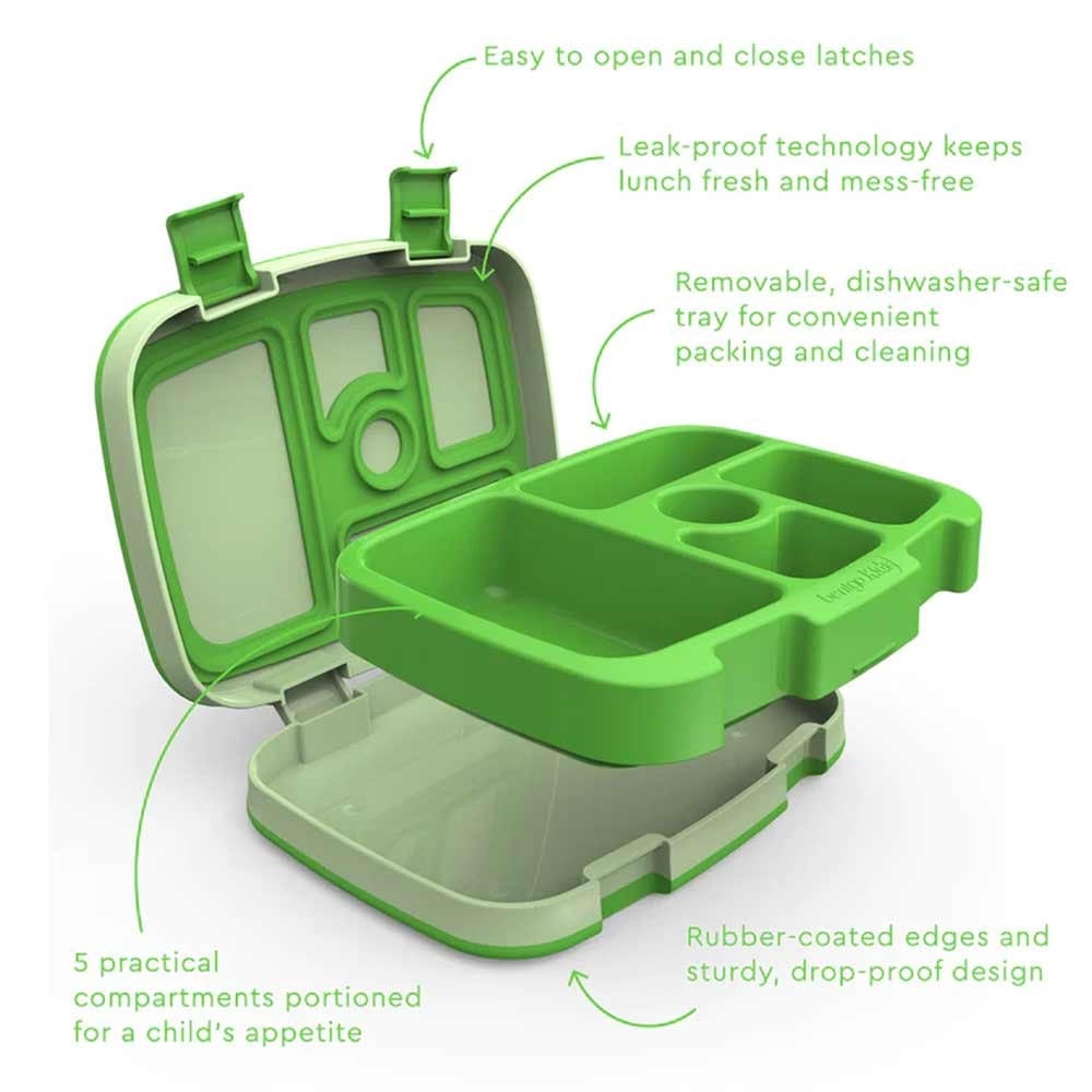 Buy Bentgo Kids Leak-proof Bento Lunch Box - Green – Biome New