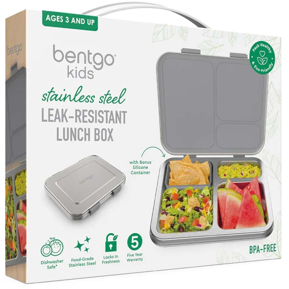 Bentgo Kids Stainless Steel Leak-resistant Bento Lunch Box