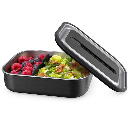 Bentgo Microwavable Stainless Steel Leak-proof Lunch Box 1200ml Black