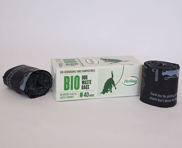 BioBag biodegradable dog waste bags - 40 bags in box