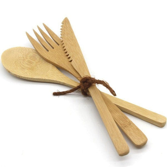 Biome Bamboo Reusable Cutlery Set - 3 piece