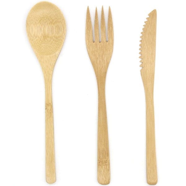 Biome Bamboo Reusable Cutlery Set - 3 piece