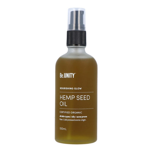 Biome Be.UNITY 100% Hemp Seed Oil Certified Organic 100ml