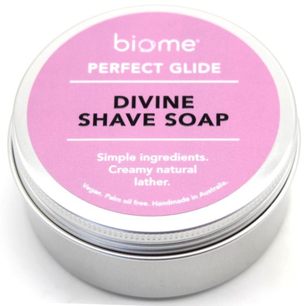Biome Divine Shave Soap in Tin 120g