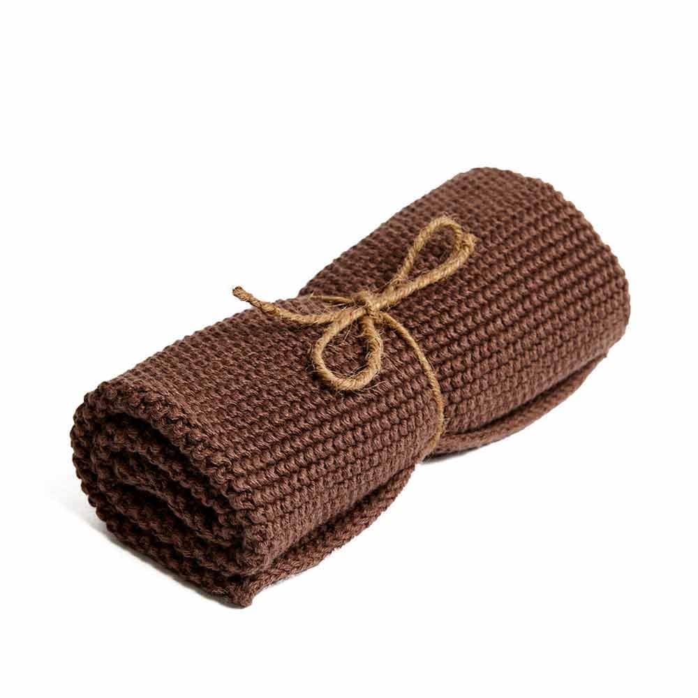 Brightwood Organic Cotton Face Washer All Purpose Cloth - Earth