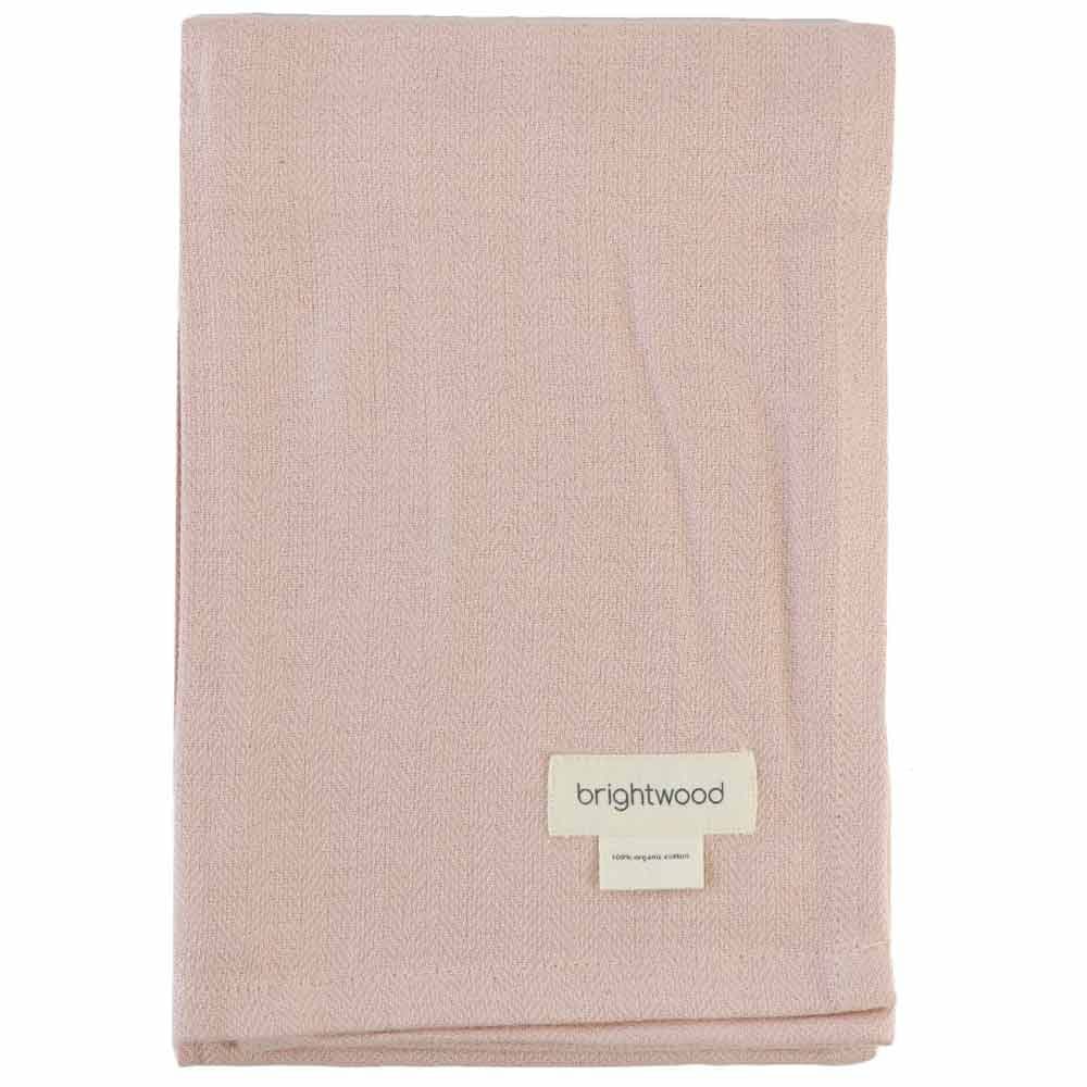 Brightwood Organic Cotton Giant Kitchen Towel - Blush