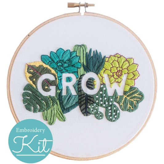 Brynn & Co. Grow Embroidery Kit