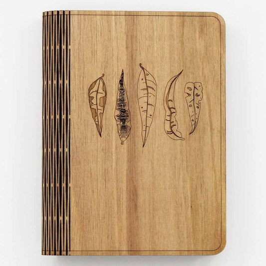 Buttonworks Notebook - Gum Leaves