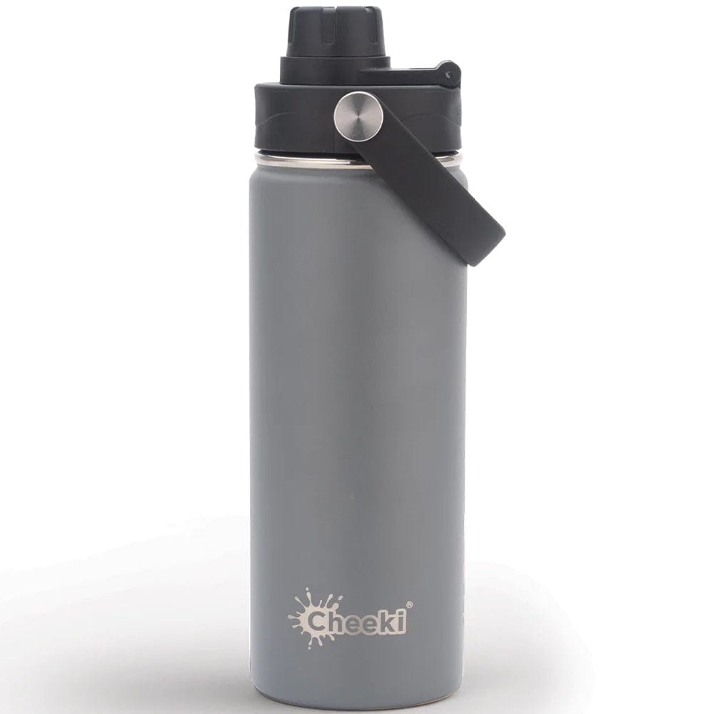 Cheeki 600ml Insulated Adventure Bottle - Slate