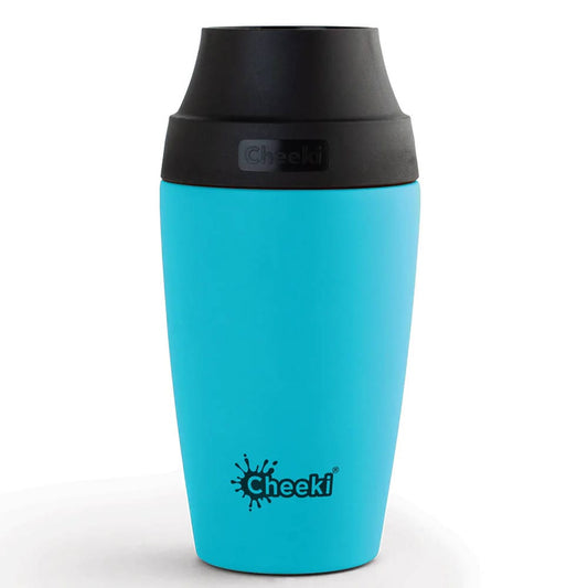 Cheeki Insulated Coffee Mug 350ml - Aqua