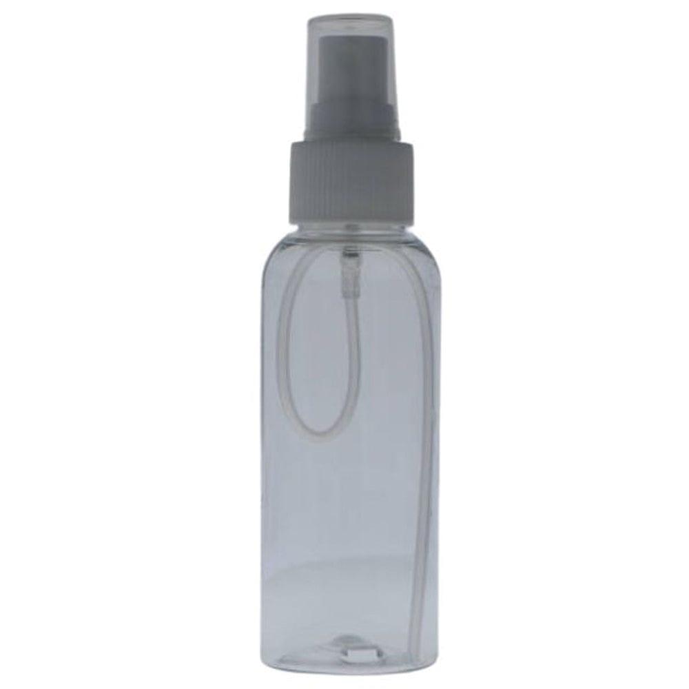 Clear PET Plastic Travel Size Bottle 100ml Atomiser Spray Lid