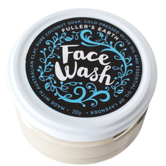 Corrynne's Fuller's Earth Face Wash in Glass Jar
