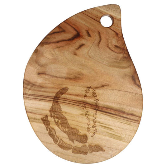 Dancing Wombat Camphor Laurel Tear Board - Platypus