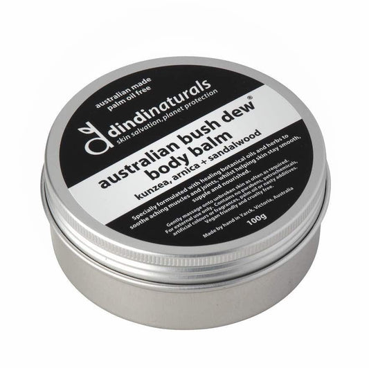 Dindi Naturals Australian Bush Dew Body Balm 100g - Kunzea, Arnica & Sandalwood