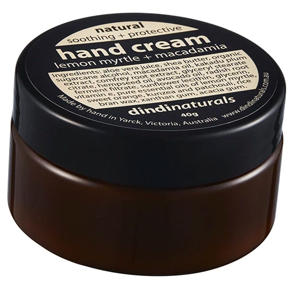 Dindi Naturals Hand Cream 40g - Lemon Myrtle & Macadamia