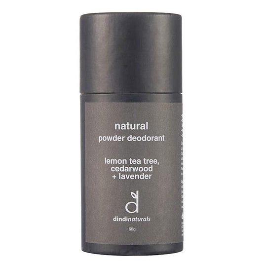 Dindi Naturals Powder Deodorant - Lemon Tea Tree, Cedarwood & Lavender