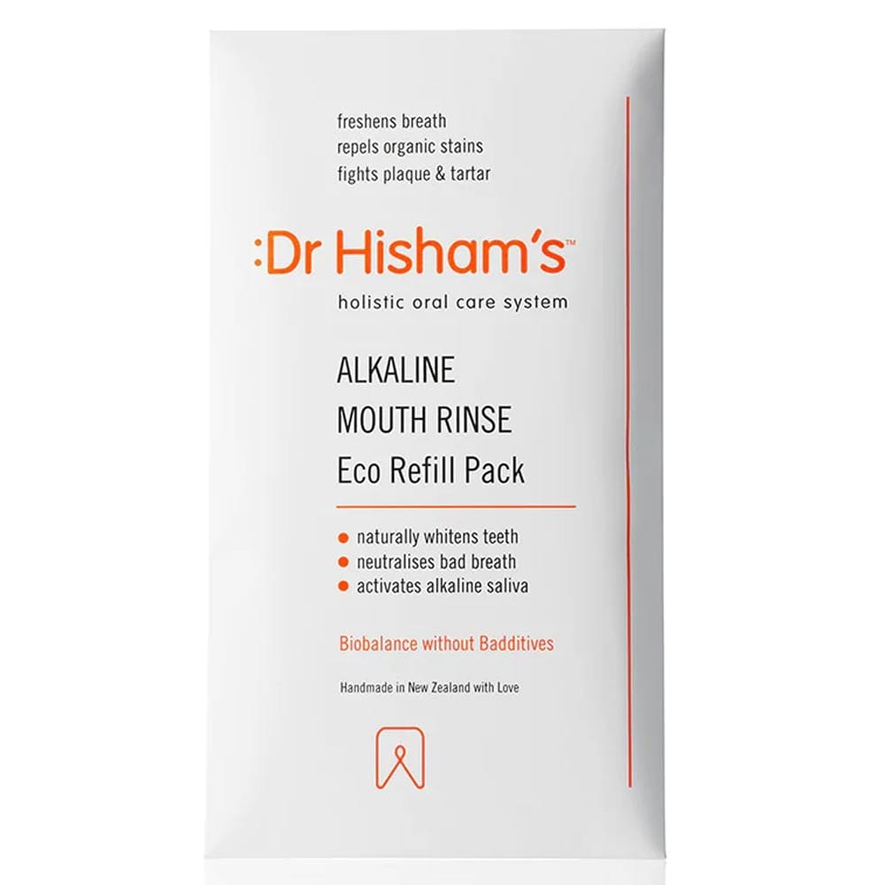 Dr Hisham's Alkaline Mouth Rinse Super Concentrate ECO Refill - Makes