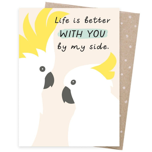 Earth Greetings Card - By My Side
