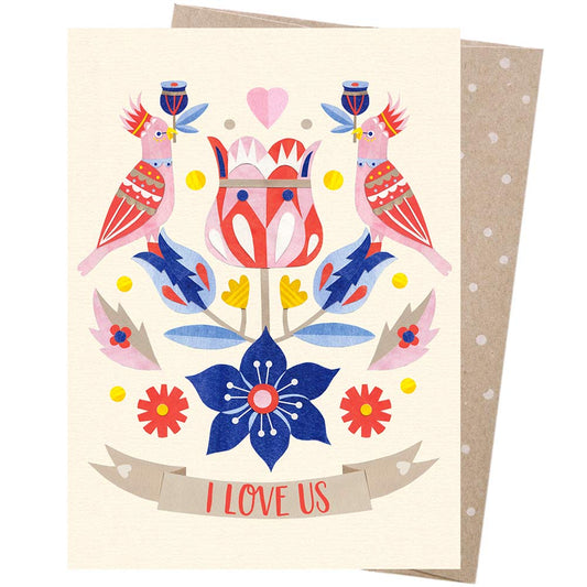 Earth Greetings Card - Major Love