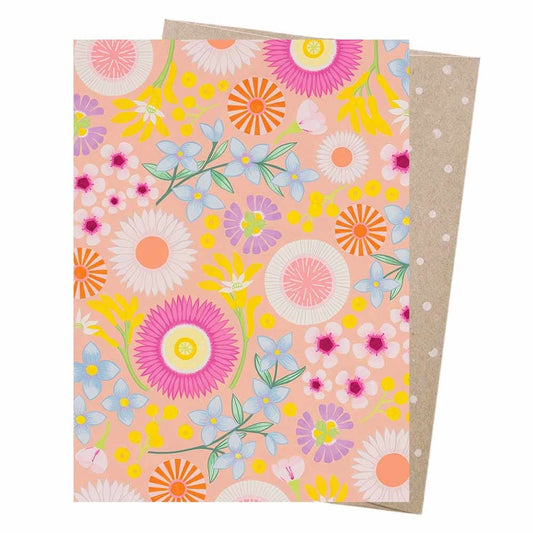 Earth Greetings Card - Spring Gully