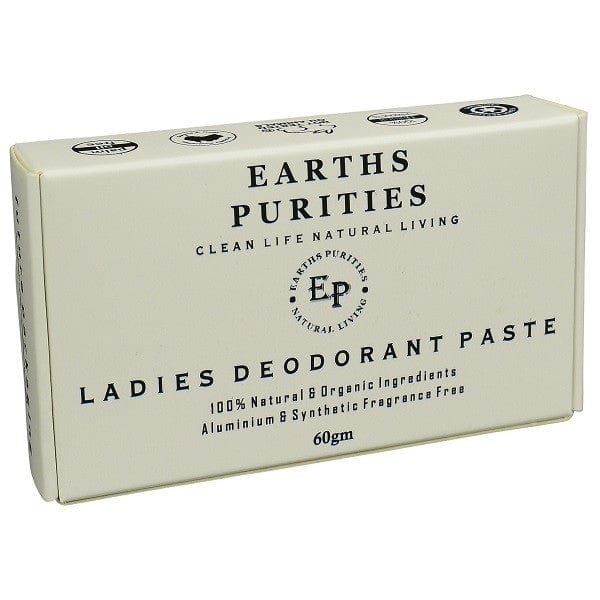Earths Purities Ladies Natural Deodorant Paste