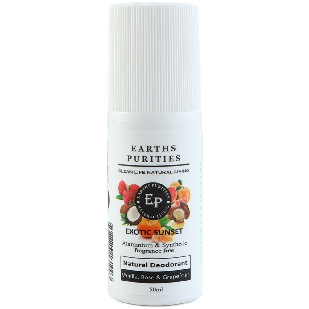 Earths Purities Roll-On Deodorant - Exotic Sunset