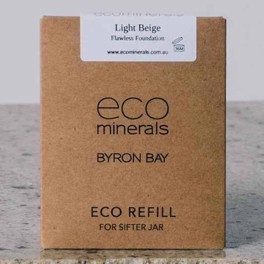 Eco minerals foundation 5g REFILL sachet - flawless light beige