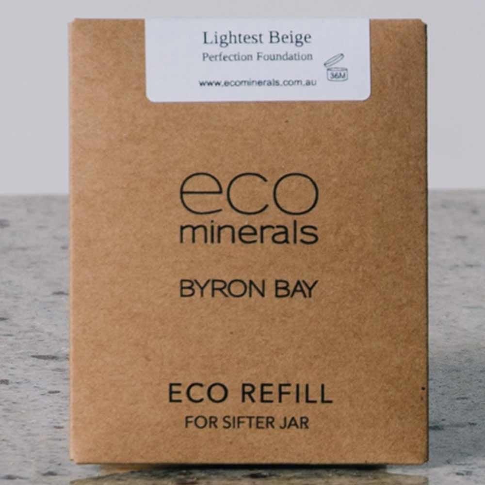 Eco minerals foundation 5g REFILL sachet - perfection lightest beige