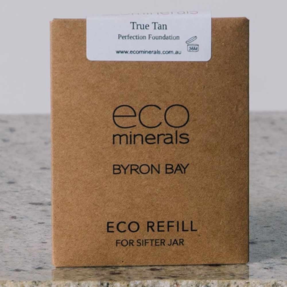 Eco minerals foundation 5g REFILL sachet - perfection true tan