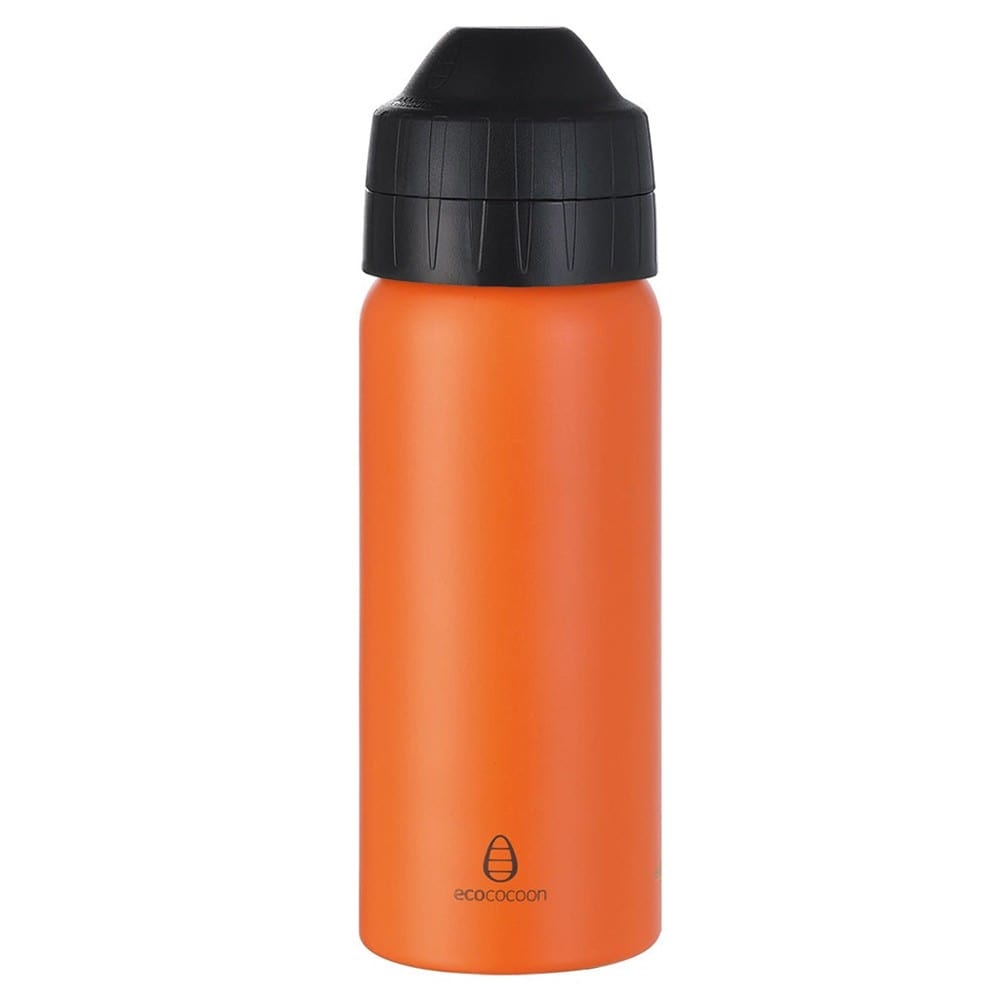 EcoCocoon Stainless Steel Water Bottle 500ml - Orange Citrine