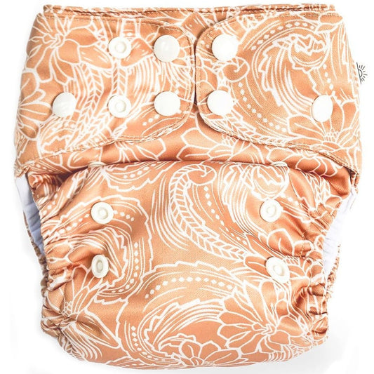 EcoNaps Modern Cloth Nappy - Desert Cactus